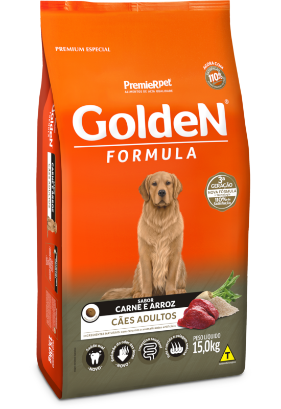 Imagem de Golden Cães Adultos - Carne e Arroz 