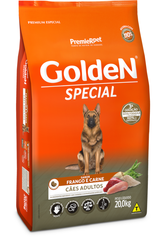 Imagem de Golden Cães Adultos - Frango e Carne 