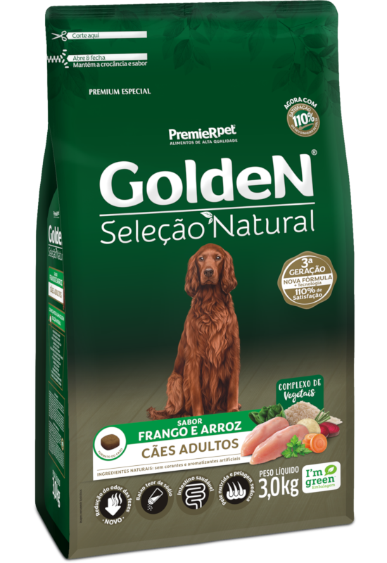 Imagem de Golden Cães Adultos - Frango e Arroz - 3KG