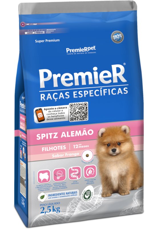 Imagem de Premier Spitz Alemão Filhotes Pequenos - Frango