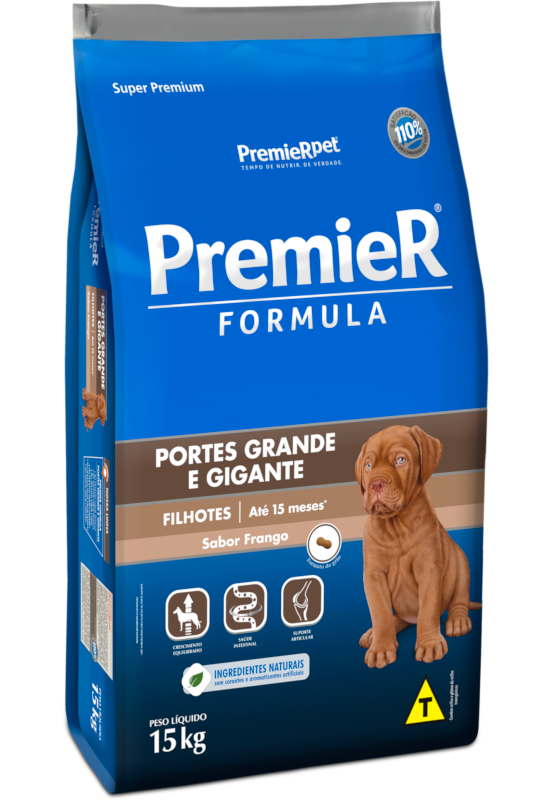 Imagem de Premier Cães Filhotes Grande e Gigante - Frango 