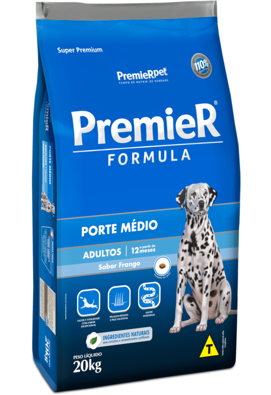 Imagem de Premier Cães Adultos Médio - Frango 