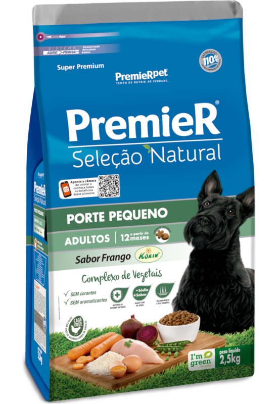 Imagem de  Premier Cães Adultos Pequenos - Frango Korin