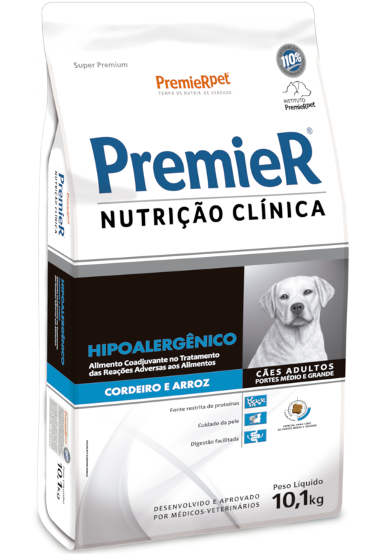Imagem de Premier Cães Adultos Médio e Grande - Cordeiro & Arroz Hipoalergênico - 10,1kg