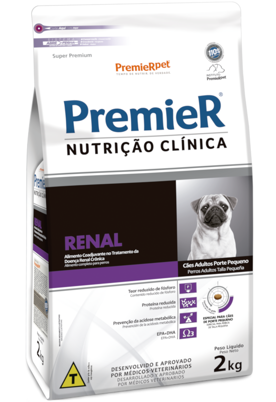 Imagem de Premier Cães Adultos Pequenos Renal 2,5kg
