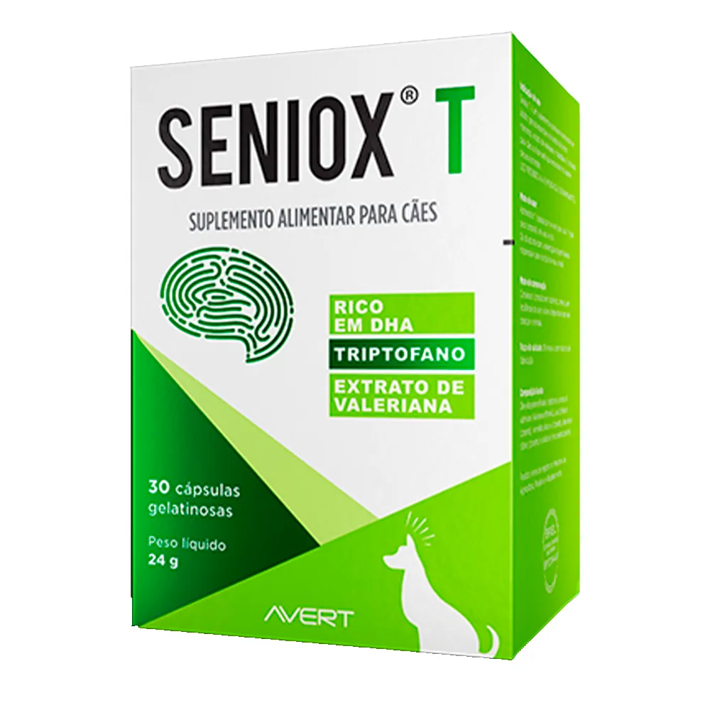 Imagem de Seniox T para cães 30 cápsulas