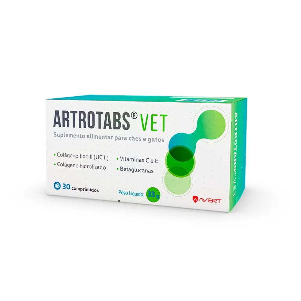 Imagem de Artrotabs Vet para Cães e Gatos 30 comprimidos