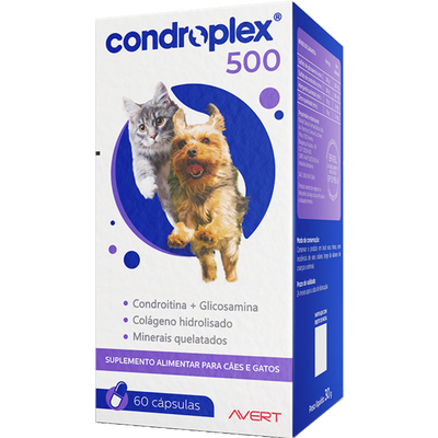 Imagem de CondroPlex 500 para Cães e Gatos de Pequeno Porte