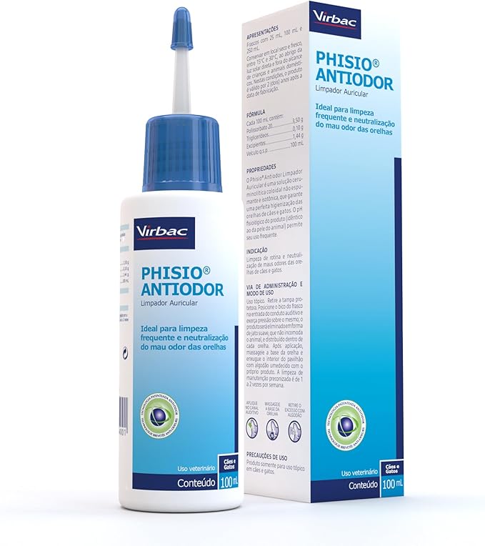 Imagem de Phisio Limpador Auricular 100 ml - Limpeza Otológica Regular