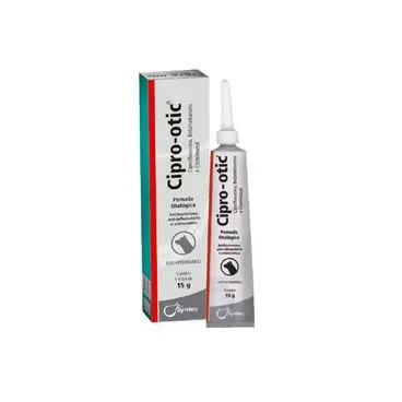 Imagem de Cipro-Otic Pomada Otológica Syntec - 15 g
