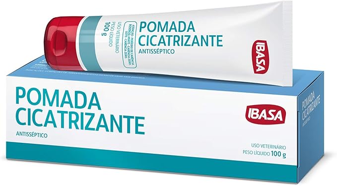 Imagem de Pomada Cicatrizante Ibasa para Cães - 100g 