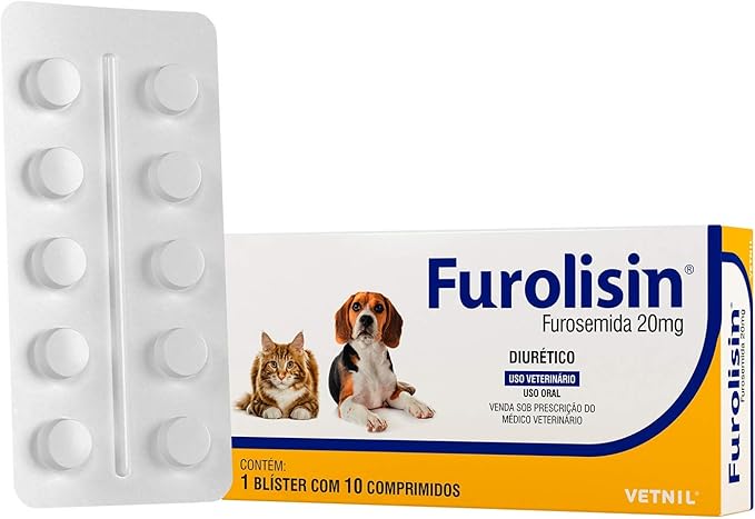 Imagem de Furolisin Diurético - 20mg - 10 com