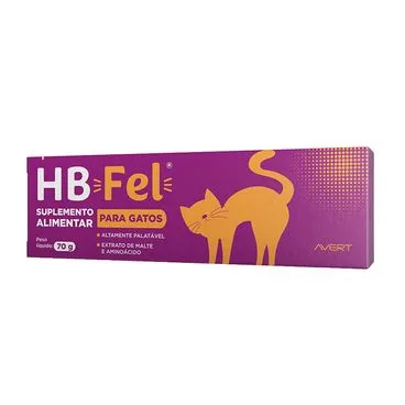 Imagem de  HB Fel Suplemento Alimentar para Gatos - 70 g