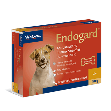 Imagem de Endogard Cães - até 10kg - 6 comprimidos