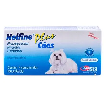 Imagem de Helfine Plus para Cães - 4 Comprimidos