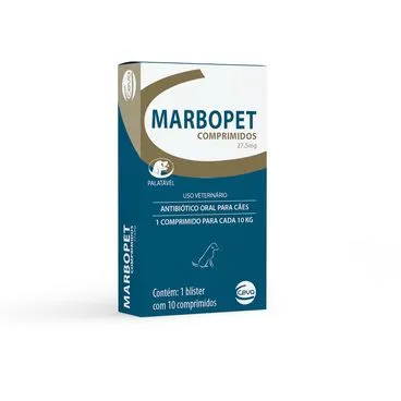 Imagem de Antibiótico Marbopet 27,5mg Ceva 10 comprimidos