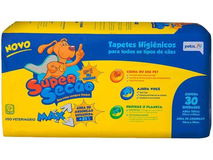 Imagem de Tapetes Higiênicos Super Secão - 60x90 - 30un