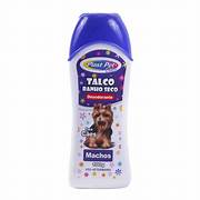 Imagem de Talco Banho Seco Machos Plast Pet Care - 100g