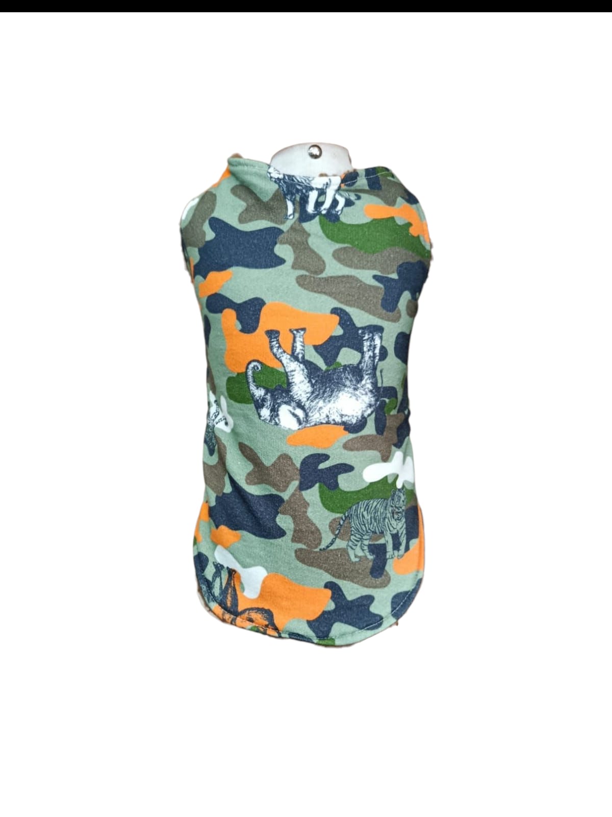 Imagem de Roupinha Mima pet Inv 113 - Estampa Militar c/ Animais