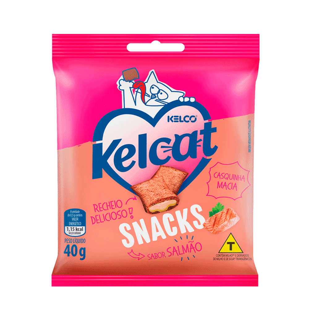 Imagem de Snacks Kelcat - Salmão - 40g