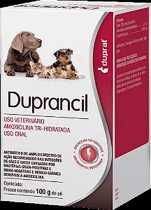 Imagem de Duprancil Oral Pó Antibiótico para Cães e Gatos 100 g