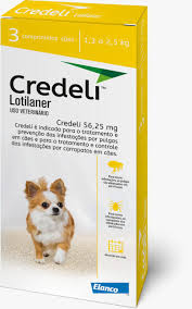 Imagem de Credeli Cães - 1,3 a 2,5 kg - 56,25mg - 1 comprimido